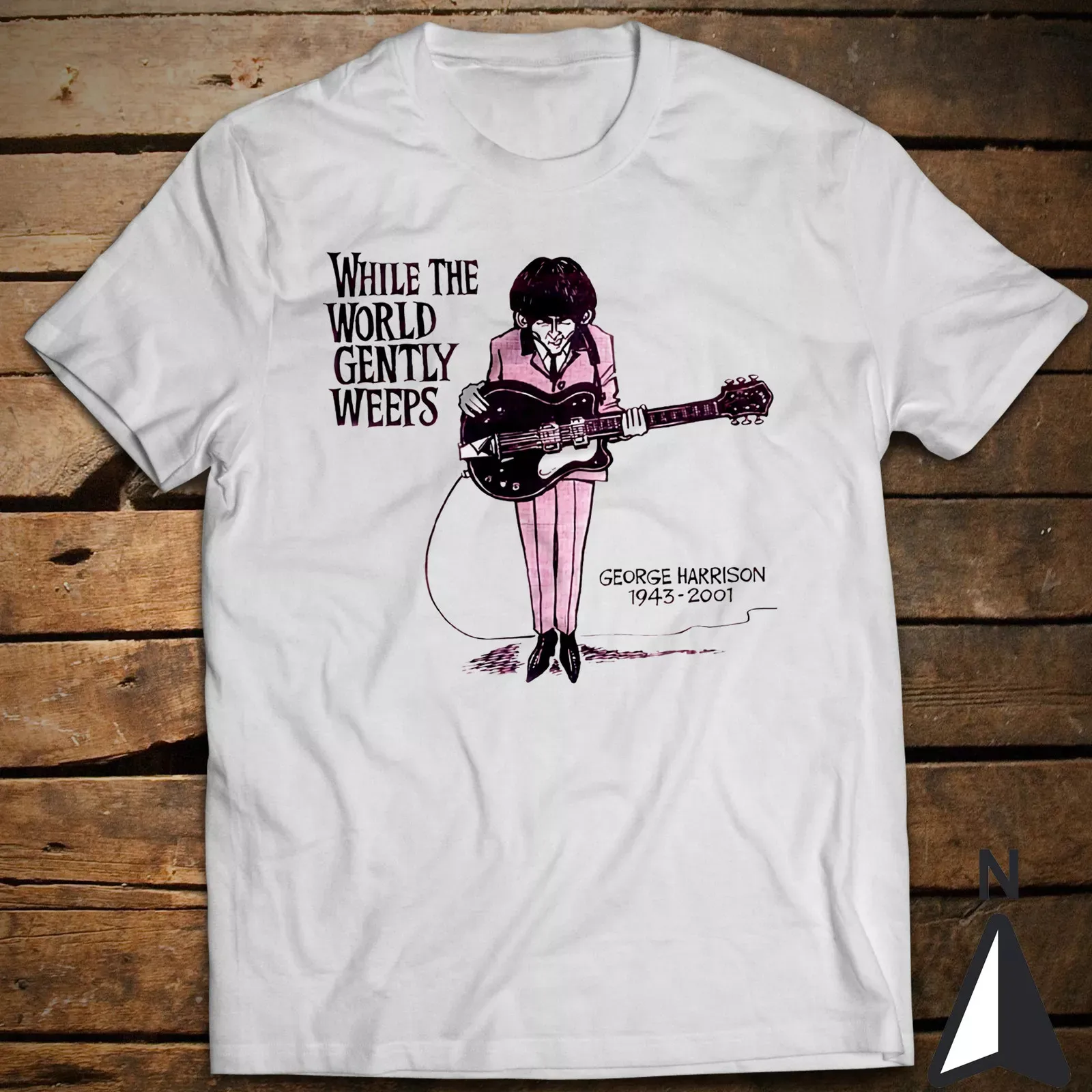 George Harrison T-Shirt While My Guitar Gently Weeps The Concert MM1122