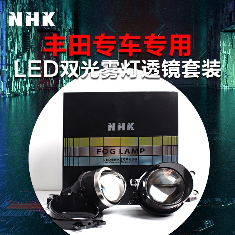 

NHK Premium Parts-LED Full Waterproof Fog Lamp Bifocal Lens for Toyataa Special Car