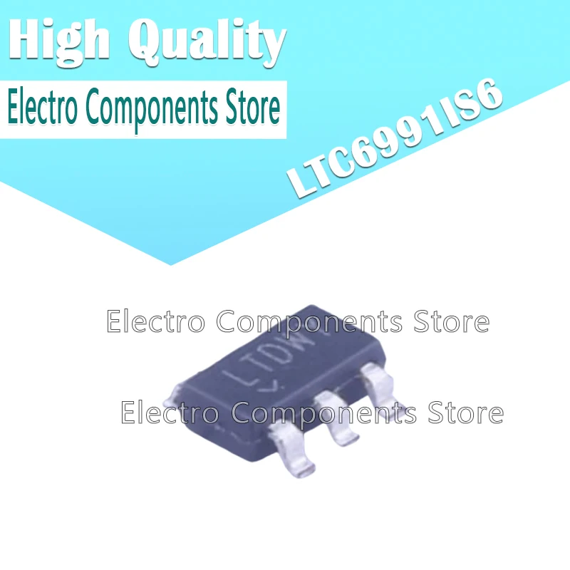 LTC6991IS6 SOT23-6 Resettable Low Frequency Oscillator Timer Chip (Marking LTDWY) LTDWY SOT-23-6