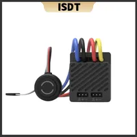 ISDT 2025 New ESC70 WP 1080 70A Brushed Motor ESC Waterproof 2-3S Phone Control Electronic Speed Controller for RC Car 1:10 1:8