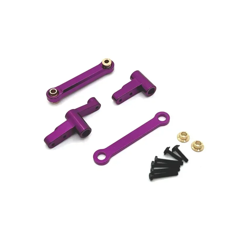 MJX 14209 14210 Metal Steering Group Steering Assembly 1/14 RC Car Upgrade Parts Accessories