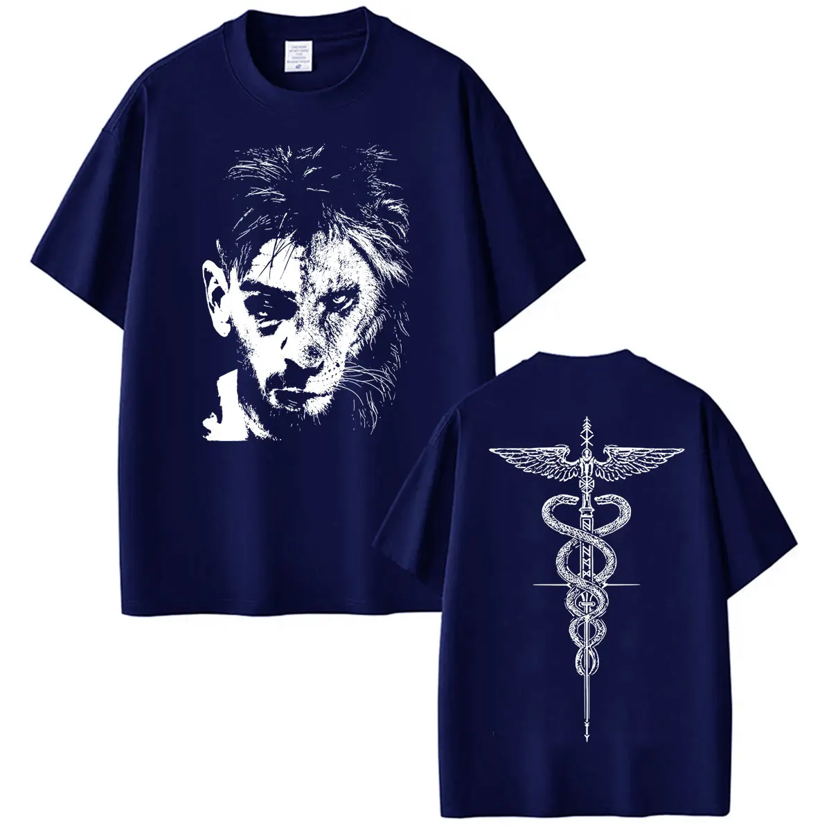 El Matador Ilia Topuria Tattoo Graphic T Shirts Men Women Harajuku Classic Gothic T-shirt Casual 100% Cotton Oversized T-shirts