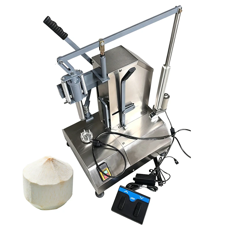 Good Quality Semi-automatic Coconut Processing Equipment Green Coconut Peeler Peeled Coconut