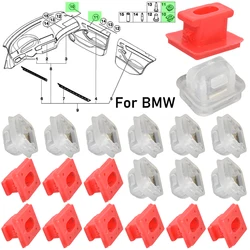 20Pcs Car Door Interior Dashboard Dash Trim Moulding Clips For BMW 3 Series E46 E90 E91 E92 E93 X3 X5 E53 Auto Retainer Grommets