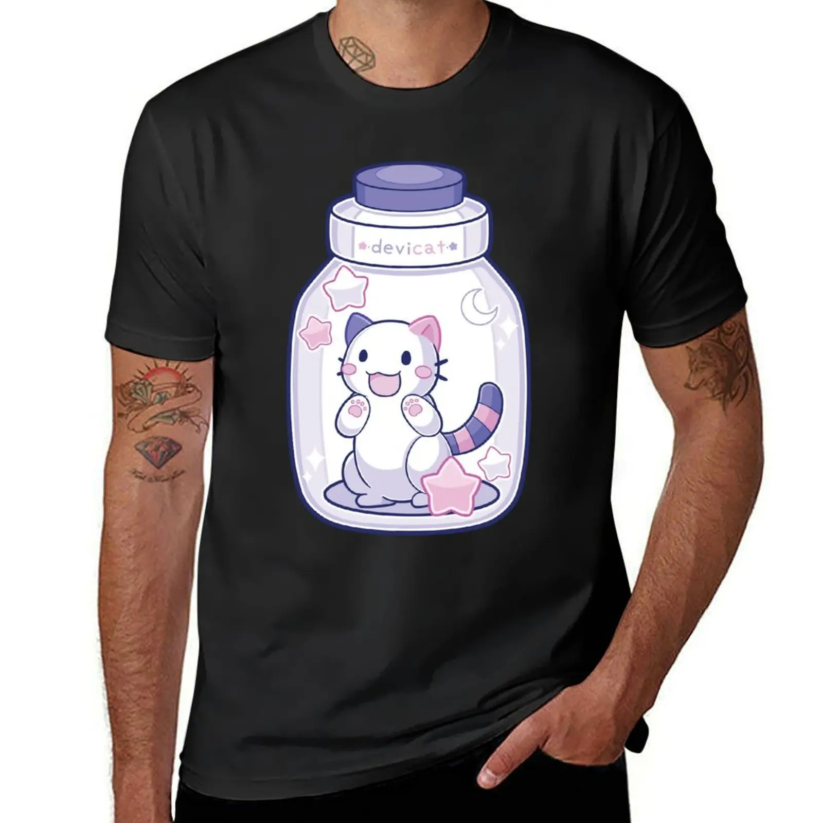 CandiCat Candi Jar ? 2024 T-Shirt hippie clothes anime plus sizes kawaii clothes mens white t shirts