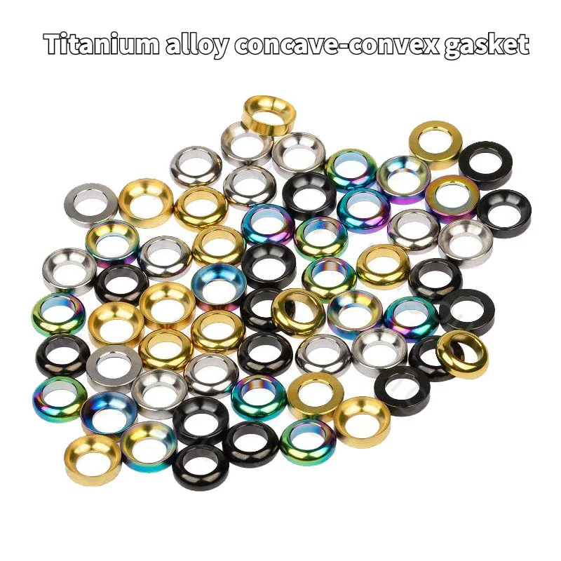 

Titanium Alloy Gasket M6 Bump Gasket Bb5/bb7 Bicycle Brake Fixed Gasket