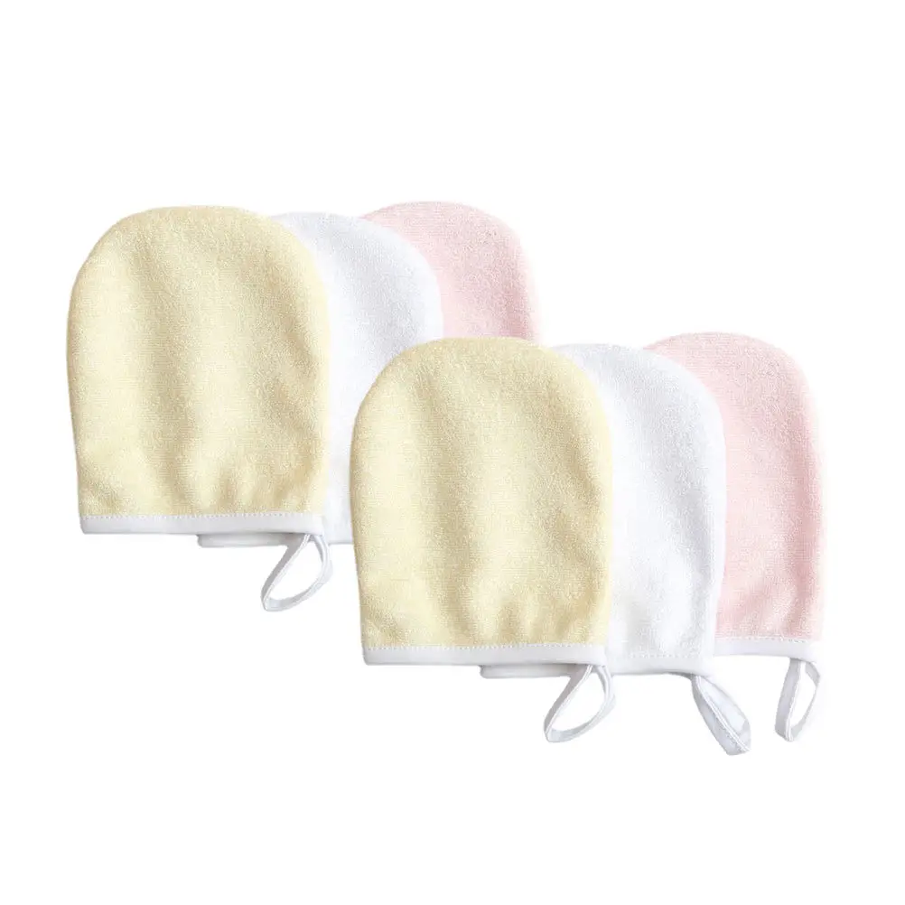 6 قطع من وسادات إزالة المكياج القابلة لإعادة الاستخدام لتنظيف الوجه من الألياف الدقيقة الناعمة لإزالة المكياج أثناء السفر والعناية بالبشرة