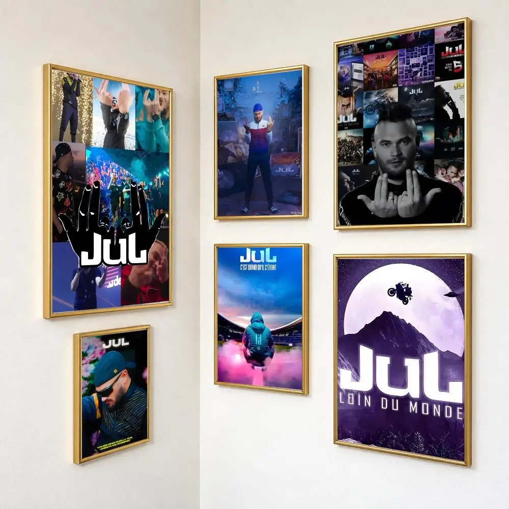Urban Rhythmic Artist J-Jul K-Julien Mari Poster Wall Art For Bedroom Living Room Home Decor Holiday Birthday Gift