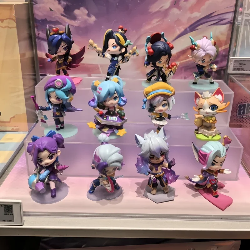 الأصلي POPMART Teamfight تكتيكات ليتل ليجند سلسلة 2nd العصرية صندوق أعمى شخصيات عالية الجودة الديكور مفاجأة الهدايا اللعب #6