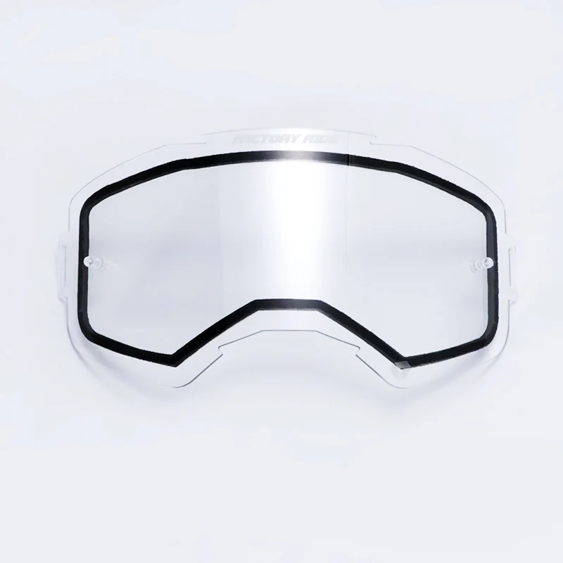 

Double Layer Anti-fog Goggles Lens Suit For FXR Factory Ride MX Goggles Motocross Helmet Glasses Only Lens Without Goggles Frame