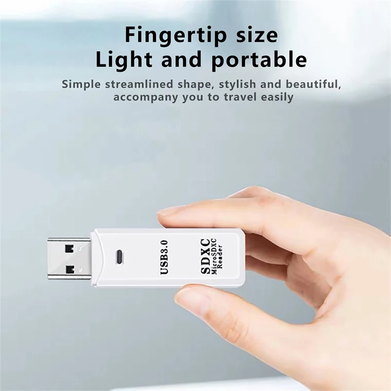 USB 3.0 마이크로 SD TF 카드 리더, 고속 멀티 카드 라이터 어댑터, 플래시 드라이브 노트북 액세서리, 2 in 1