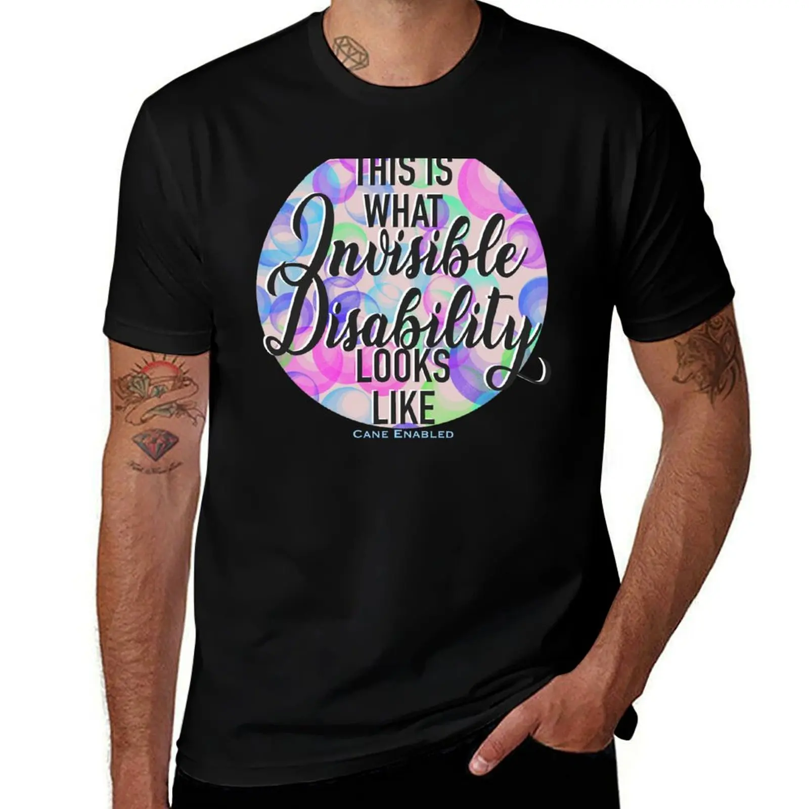 This is What Invisible Disability Looks Like T-Shirt Casual Daily Outfit T-Shirt