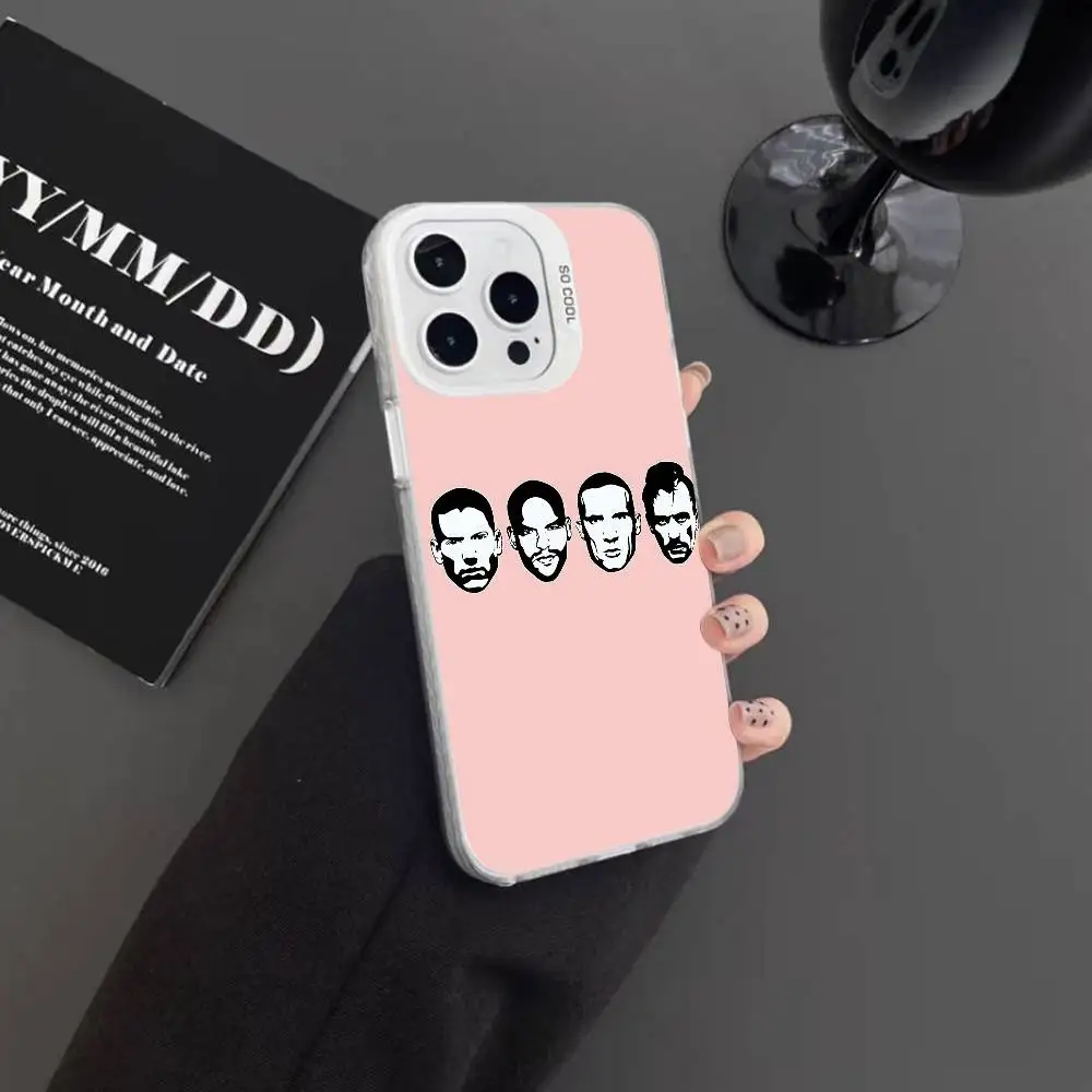 Чехол для телефона из сериала «Празрыв из тюрьмы» для iPhone 17, 6, 15, 14, 13, 12, Mini Pro Max Plus, цветной серебряный чехол для телефона, чехол