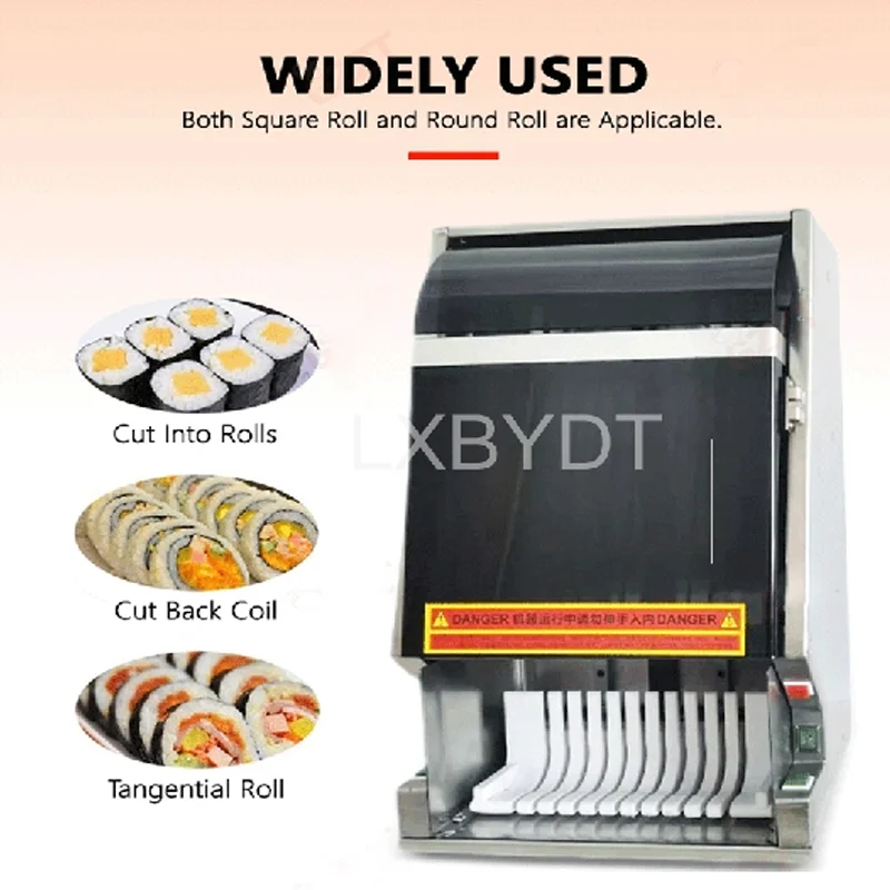 

Коммерческая полностью автоматическая машина для нарезки суши-роллов на 8/10/12 частей с возможностью индивидуальной настройки