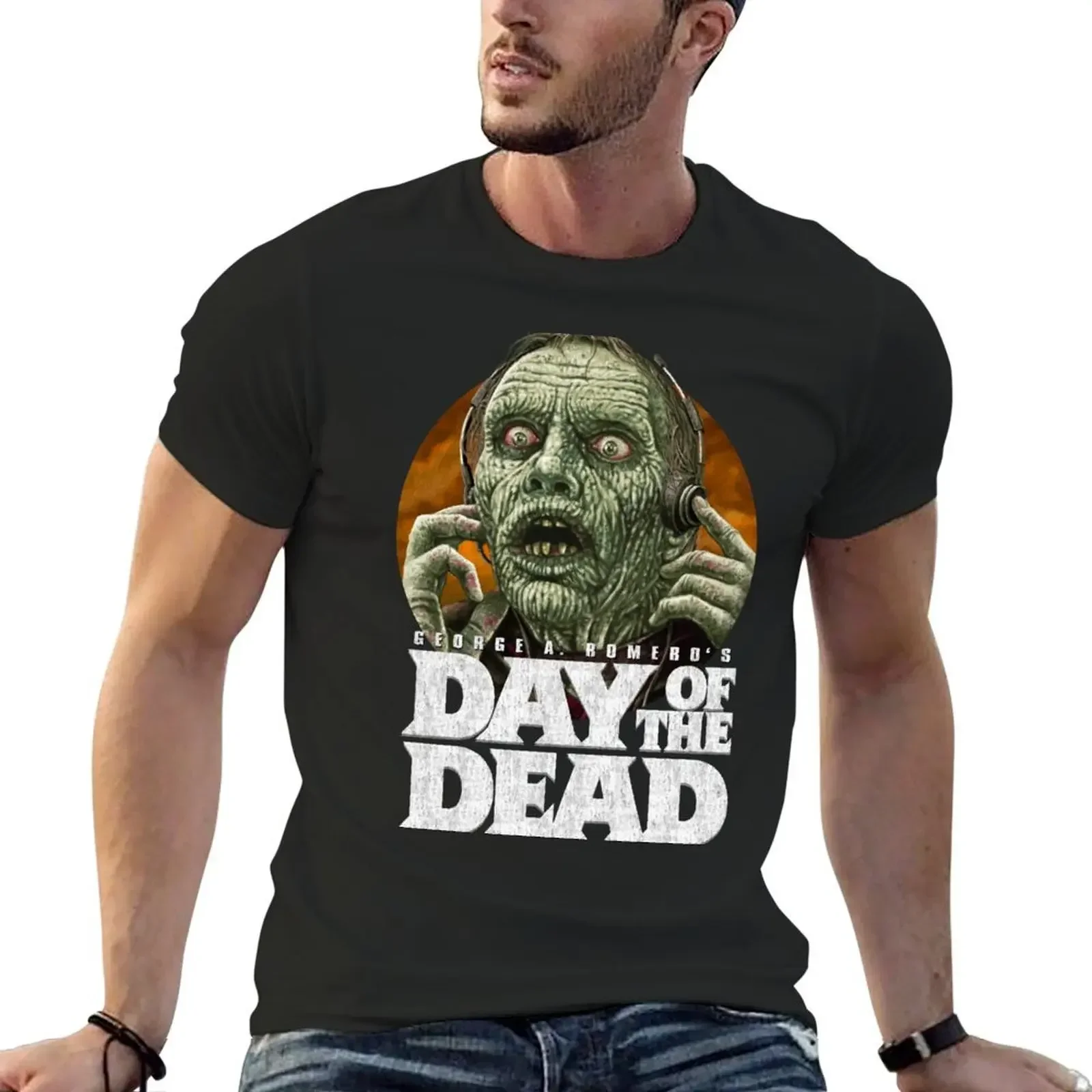 Day Of The Dead, George Romero, Bub T-Shirt cute clothes vintage graphic tee Short sleeve tee anime figures men clothes