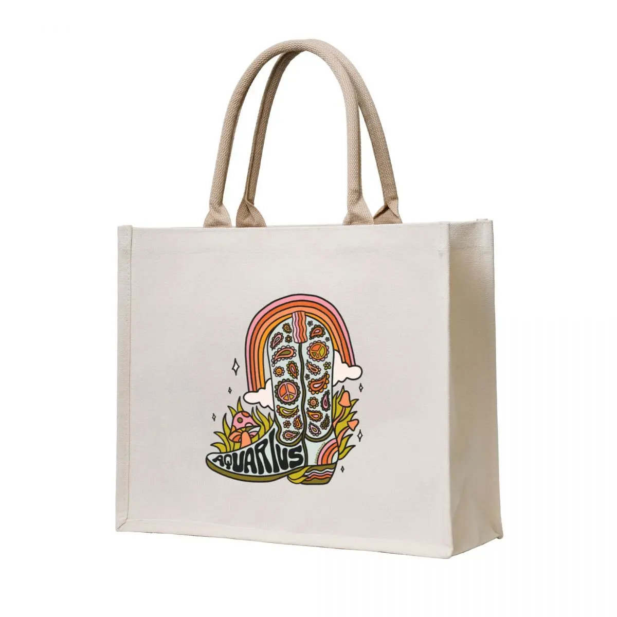 

Aquarius Cowboy Boot Tote Bag Women's bag shopping bag Large bags for women sacs de shopping