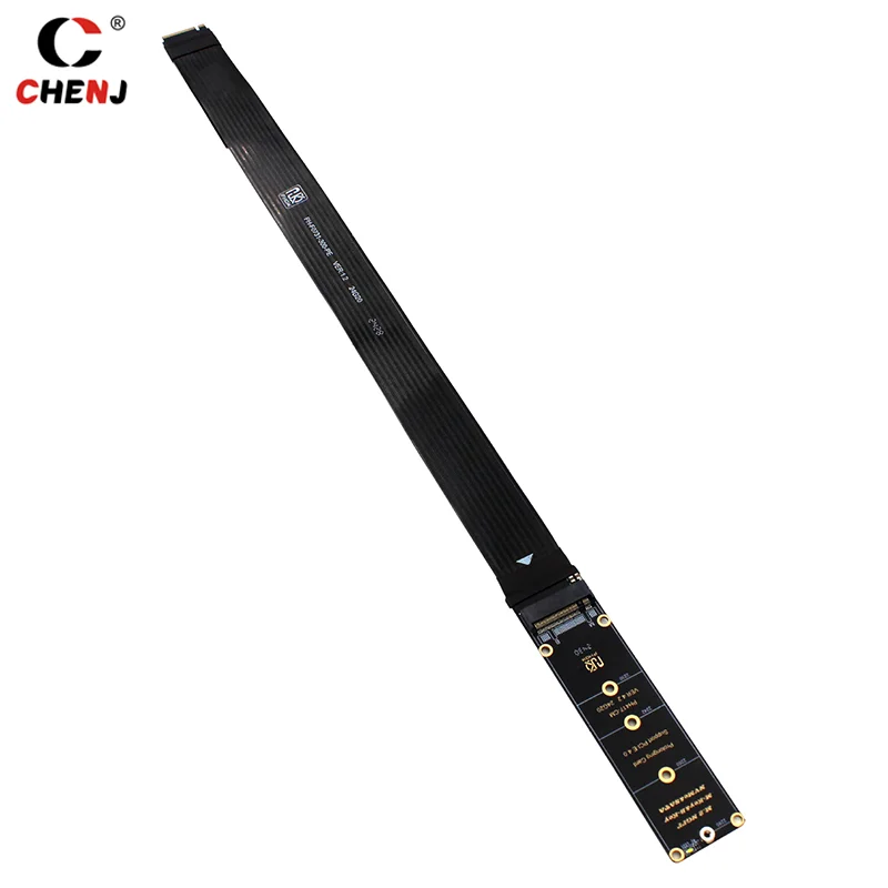 Dual Protocol PCIE4.0 M.2 M Key NVME Extension Cable Riser Card SSD Adapter For 2230 2242 2260 2280 M.2 PCI-e / M2 NGFF SATA SSD