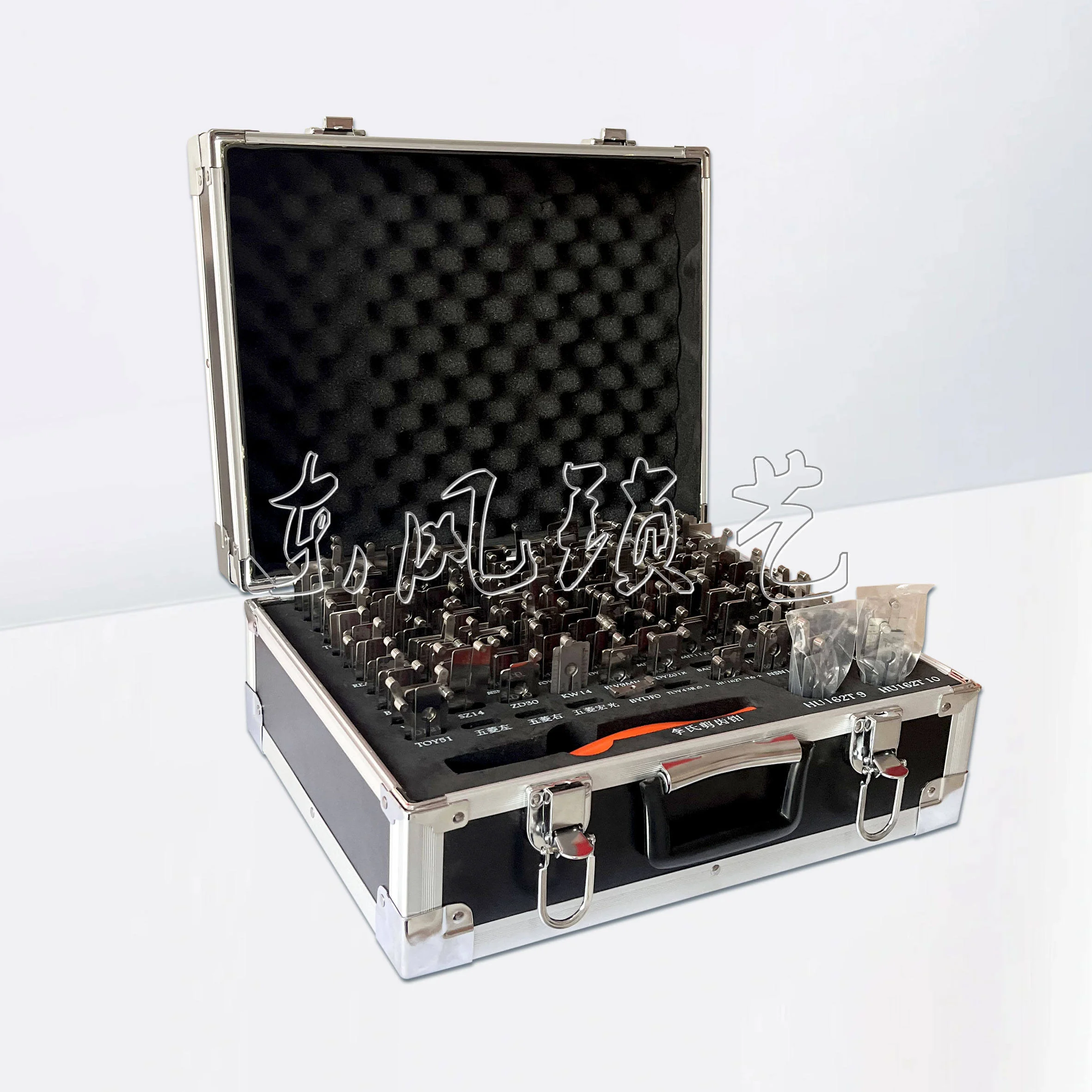 Lishi الأصلي 102 قطعة 2 في 1 السيارات فك قفل اختيار مجموعة أدوات الأقفال الصلب لباب السيارة قفل أساسي سميث أداة لوازم #1