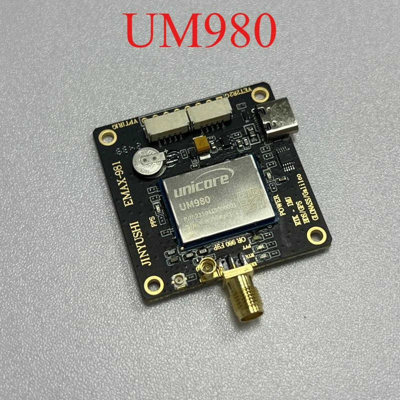 UM980/981/ZED-F9P module RTK positioning and orientation high-precision flight control type-c inertial navigation base station