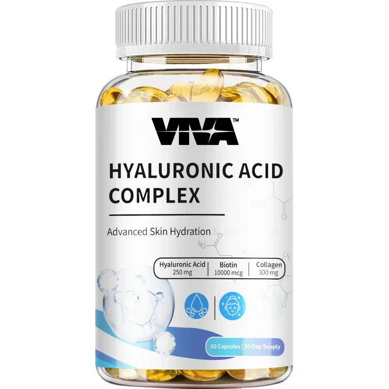 

Конфеты с гиалуроновой кислотой, содержащие витамины С с гиалуроновой кислотой, 5000 мкг для волос, кожи, ногтей, конфеты