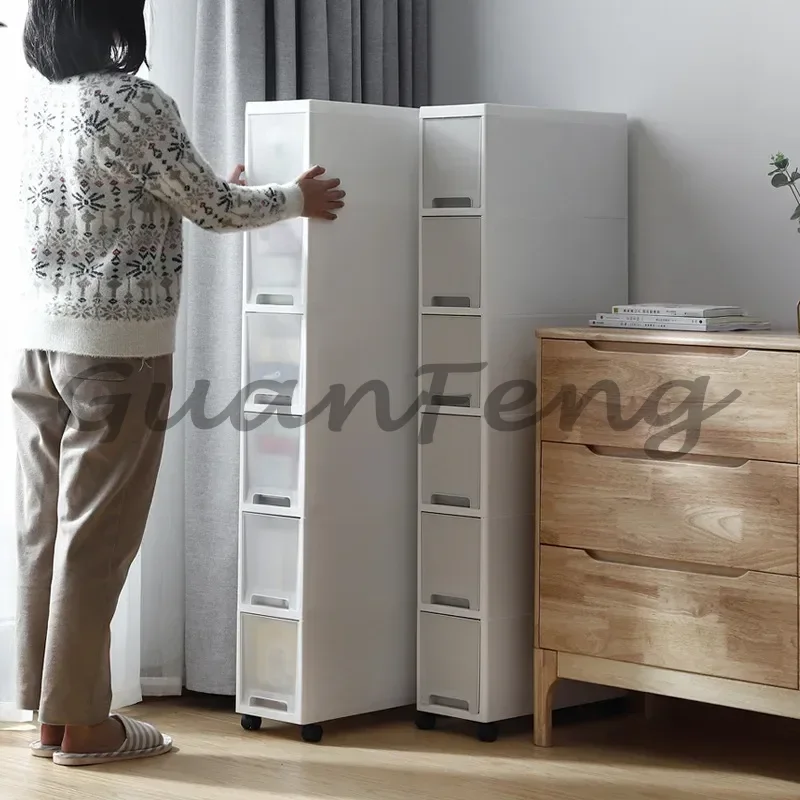 

Transparent Plastic Drawer Storage Cabinet Kitchen and Toilet Shelf Organizer 14cm 15cm 16cm 20cm Clear Stackable Dividers