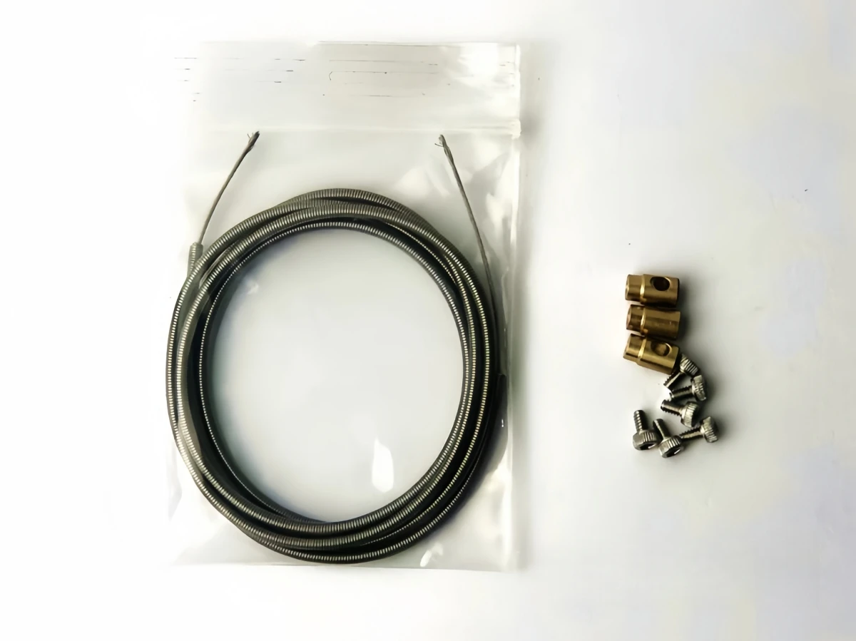 Scaleclub Model 1/14 Tamiya RC Truck Diff Lock Cable Stainless Steel Spring Pull Wire Set