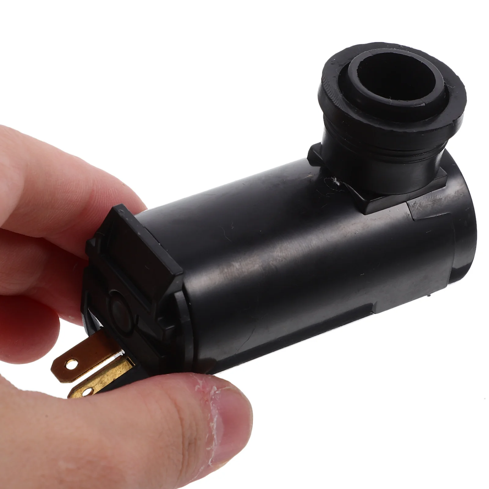 

Windshield Washer Pump 12V Universal Spray Replacement Auto Washer Fluid Pump Powerful Durable for Car Cleaning System