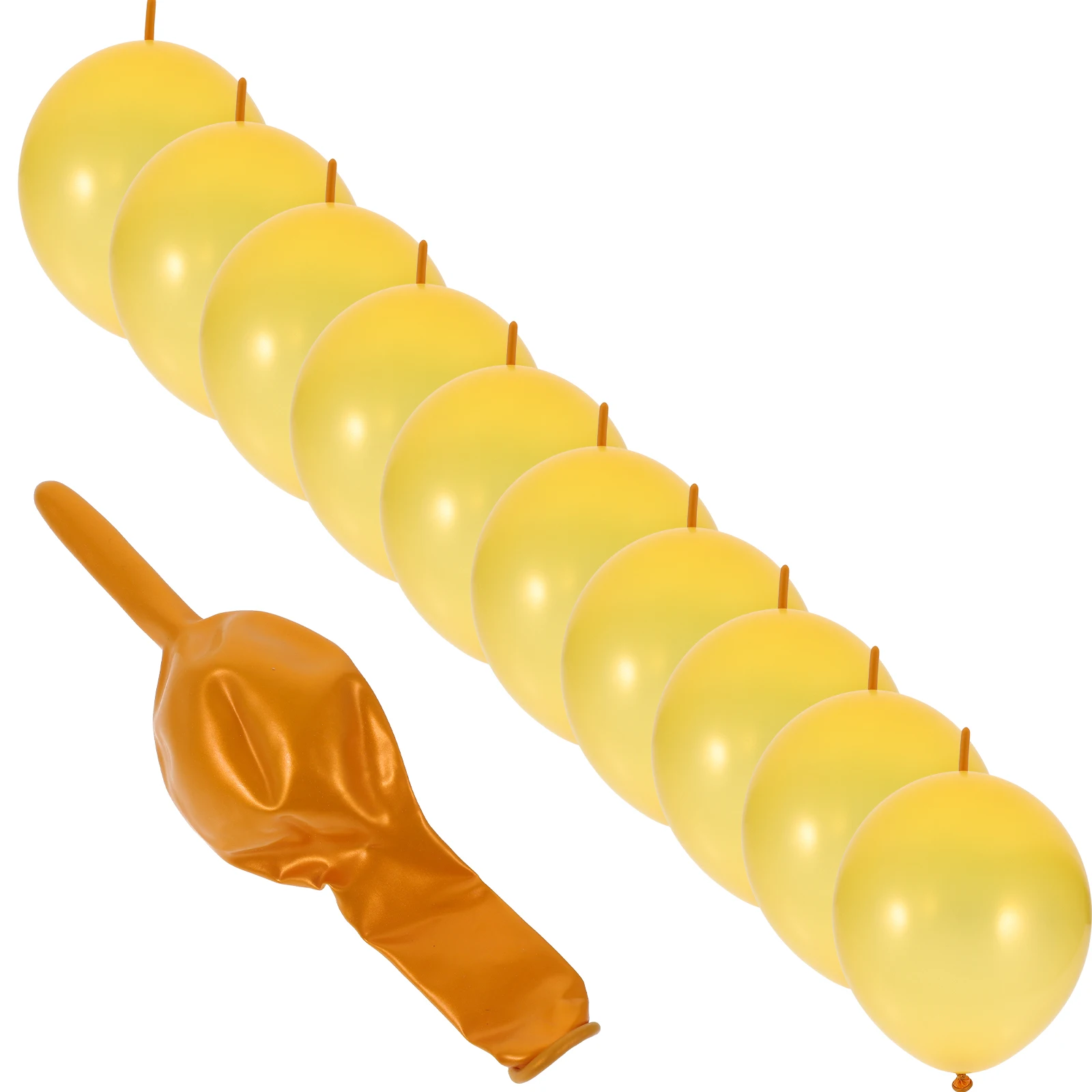 

100 Pcs Balloon Tail Emulsion Party Wedding Needle Decor Supplies Festivals Tail Balloons Balloon Accessories