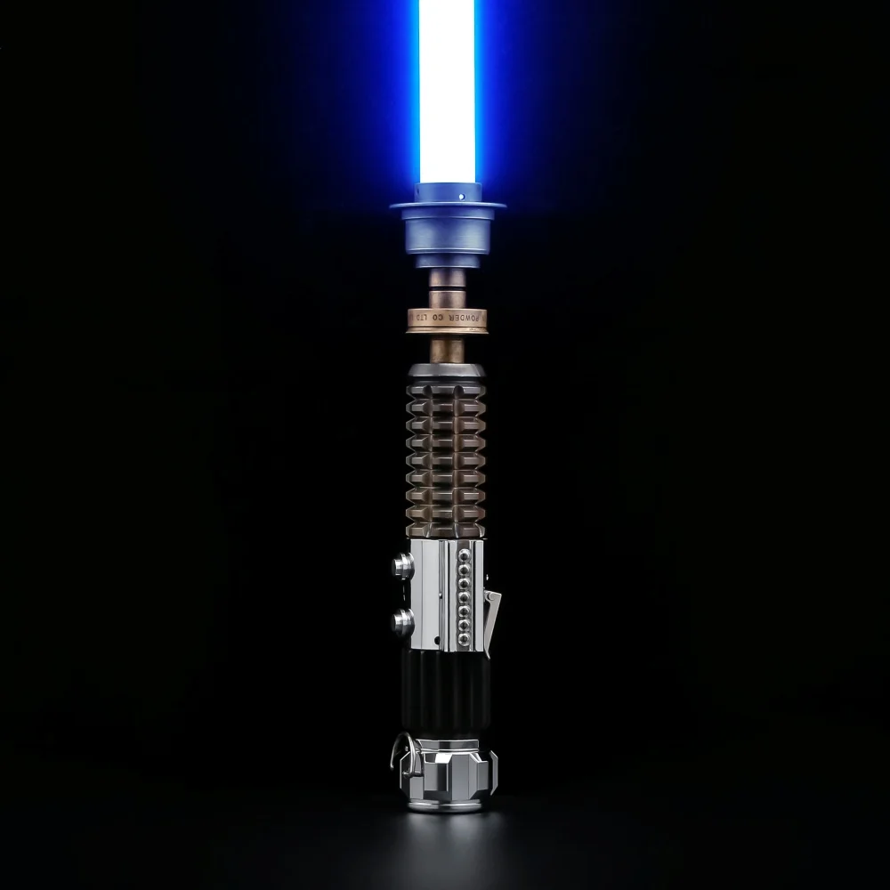 TXQSABER Obi-Wan EP4 Lightsaber SNV4 Proffie2.2 Zwaar duelleren Lichtzwaard Metalen gevest Gladde schommel Laser FOC Force Cospaly Speelgoed