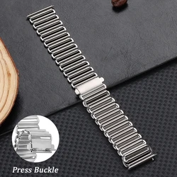 20mm 22mm 316L Strainless Steel Strap High Quality Metal Bracelet Quick Release Loop Wristband for Smart Watch Universal Band