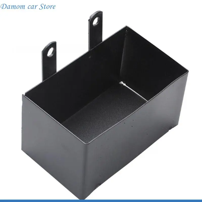 A2UC Universal Metal Battery Box Anti Corrosion Design Intelligent Power Management Bike Battery Tray for Youth Motorcycles