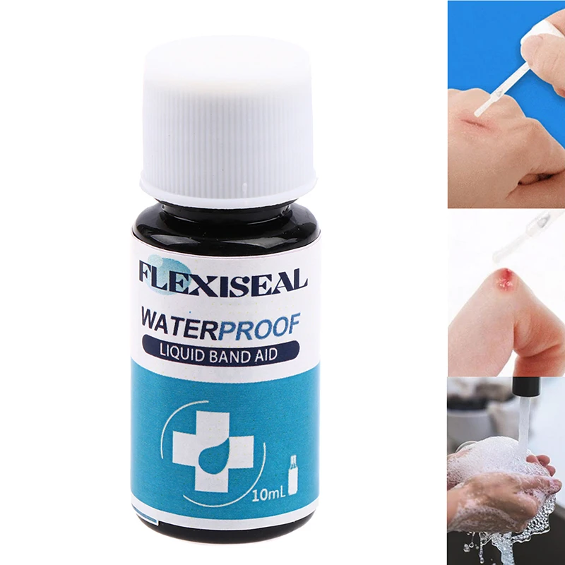 1/3/5PCS 10ml Waterproof Hemostatic Liquid Band-aid Gel Adhesive Wound Dressing For Daily Minor Cut Skin Protection view 2