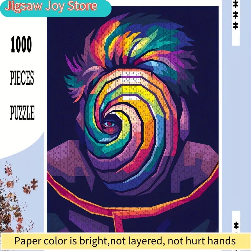 

1 Box of Popular Anime Puzzle, 50*70cm/19.7*27.6 inches, Vibrant Large Adult Puzzle, DIY Fun, Home Decor, Colorful, Large Fami