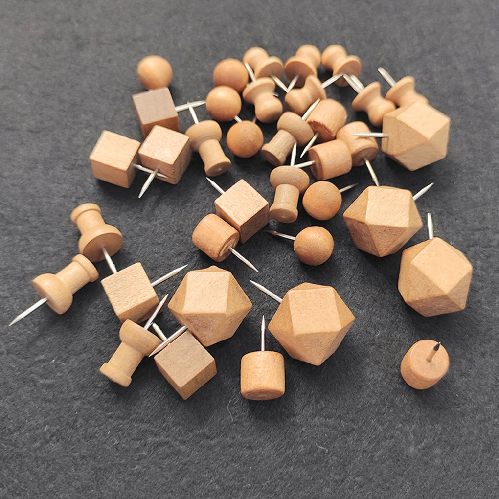 30pcs Map Thumbtacks Markers Push Pin Thumbs Tacks Pin Cylindrical