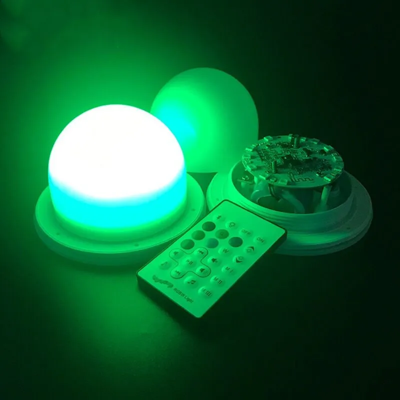 Remote Controlled Rechargeable Light base Led module 9pcs SMD for Furniture mood Enhancer lighting under table Party Nightlight