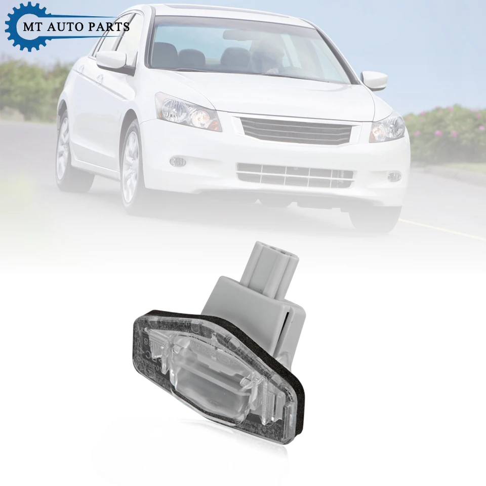 MTAP Rear License Plate Light Shell Case Cover For HONDA  ACCORD CP1 CP2 CP3 2008-2012 For SPIRIOR 2010-2012 For CIVIC 2012