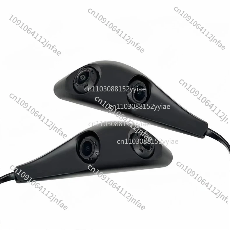 The Newly Designed 2-in-1 Door Blind Car Side View Camera Ahd 1080p Is Waterproof Without Holes and Easy To Install