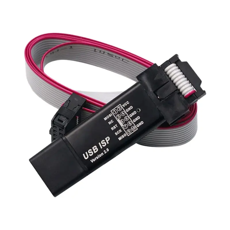 

USB ISP USBISP USBASP ASP Programmer For 51 ATMEL AVR WIN7 64