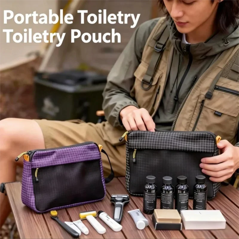 Ultralight Outdoor Waterproof Storage Bag Large Capacity Portable Travel Toiletries Bag for Swimming Camping Hiking Beach Sports