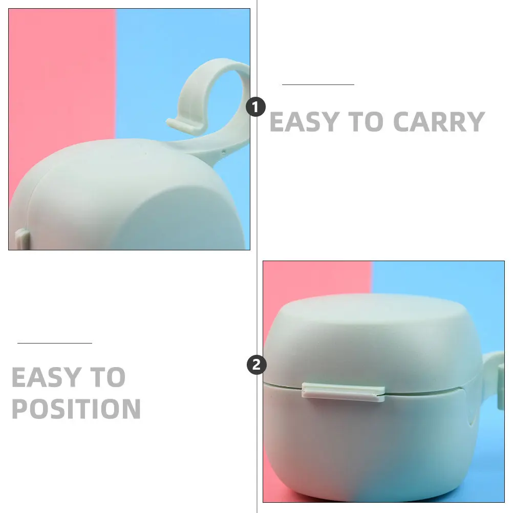 4Pcs Pacifier Container Box High Sealing Baby Soother Storage Travel Friendly Pacifier Protective Box