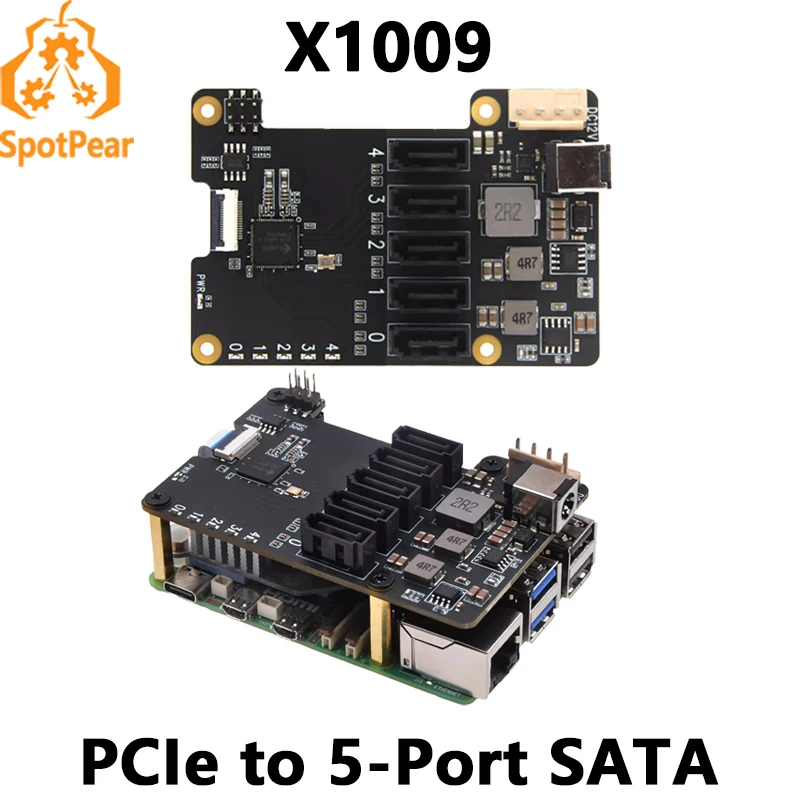 raspberry pi pcie para portas sata sata 30 x1009 nao navio da sata 01