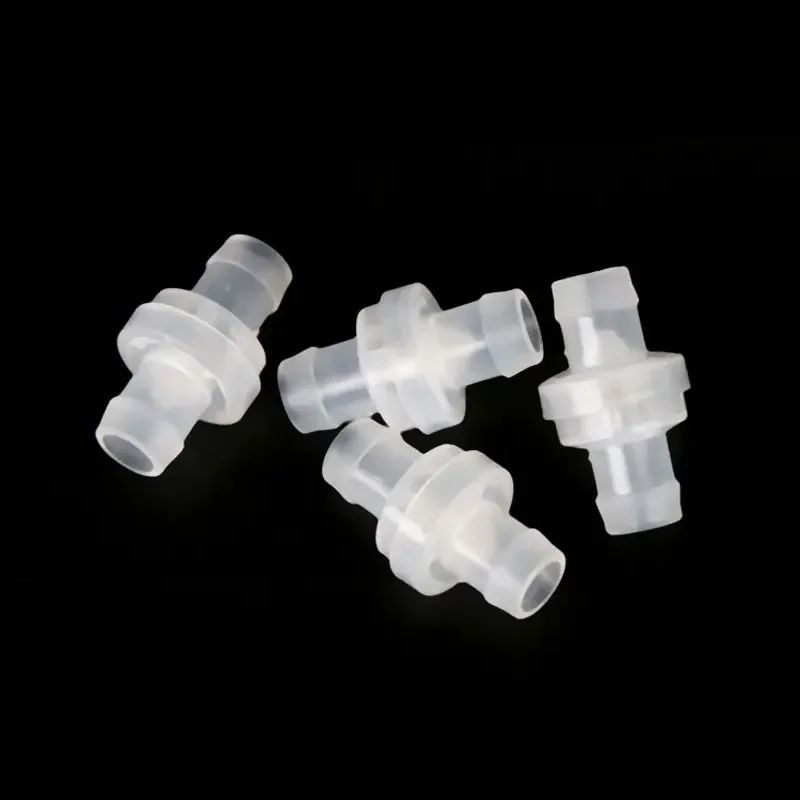 Diameter 3mm 4mm 5mm 6mm 8mm 10mm 12mm Plastic Check Valve One-Way Pagoda Inline Non-Return Gas Liquid Water Fluid  Stopper