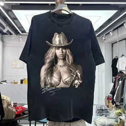 Beyonce T-Shirt 2023 Renaissance World Tour black Signature T shirt S-3XL