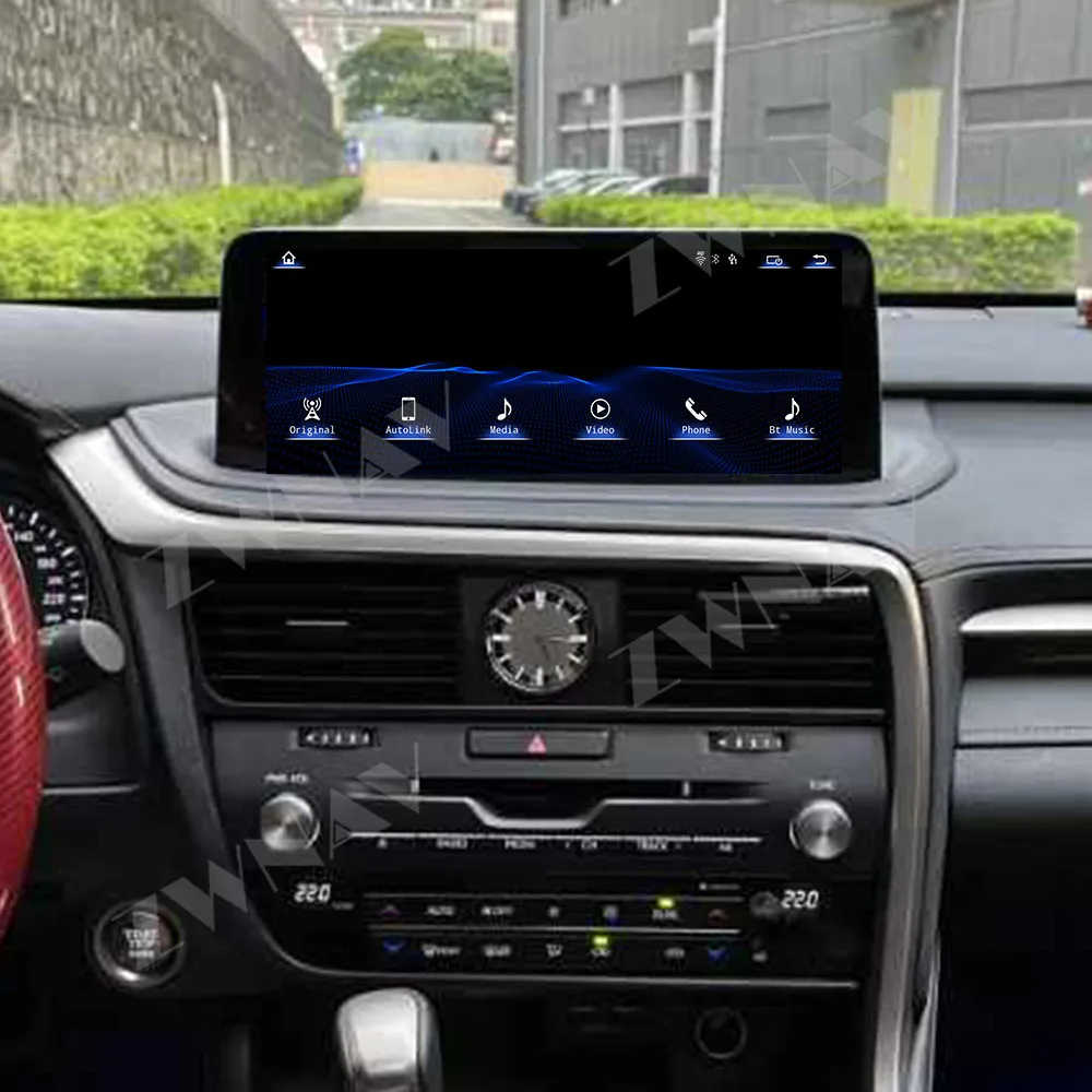 Linux 12.3 Inch Touch Screen Car Radio For Lexus RX 2020-2021 GPS With Carplay Android Auto Airplay Mirroring Navigation Stereo