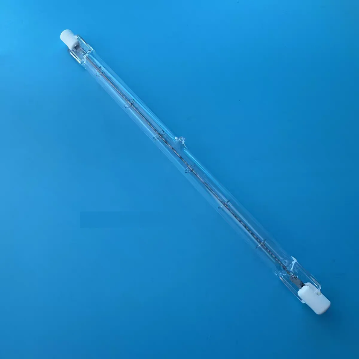 HoneyFly 10pcs 285mm IR Halogen Lamp Bulbs R7S 220V 1000W Double Ended Filament Heating Lights Clear Quartz Tube For Sauna Room