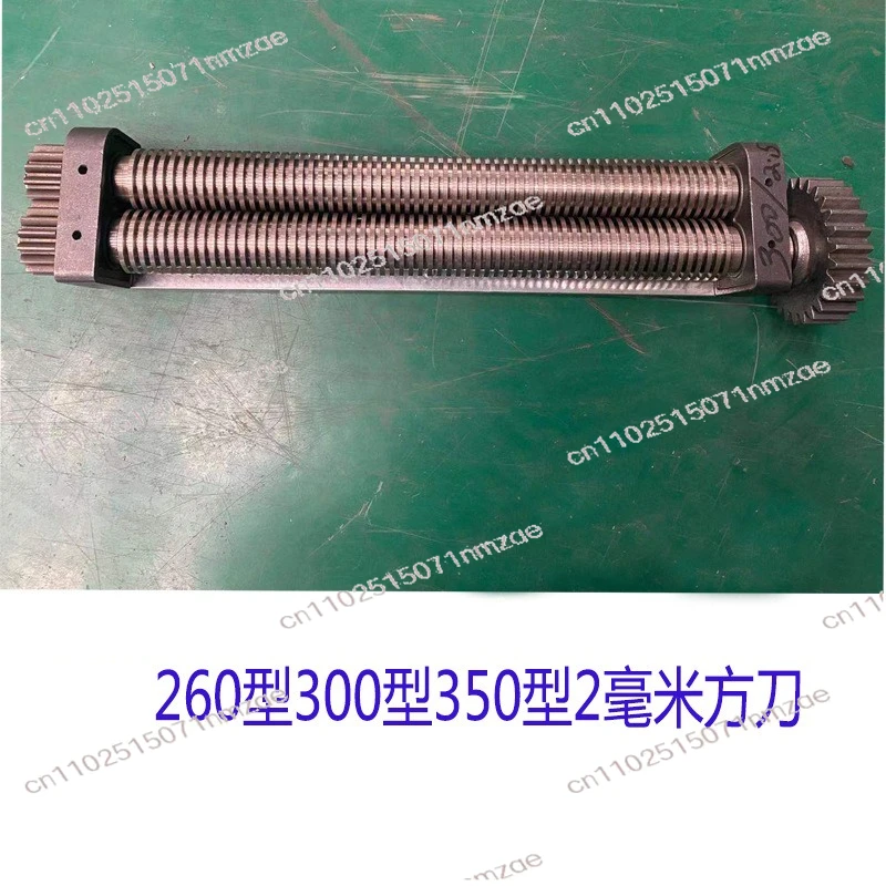 300 Type Stainless Steel Automatic Commercial Pasta Machine - Large Desktop Noodle Cutter for Dough Cutting