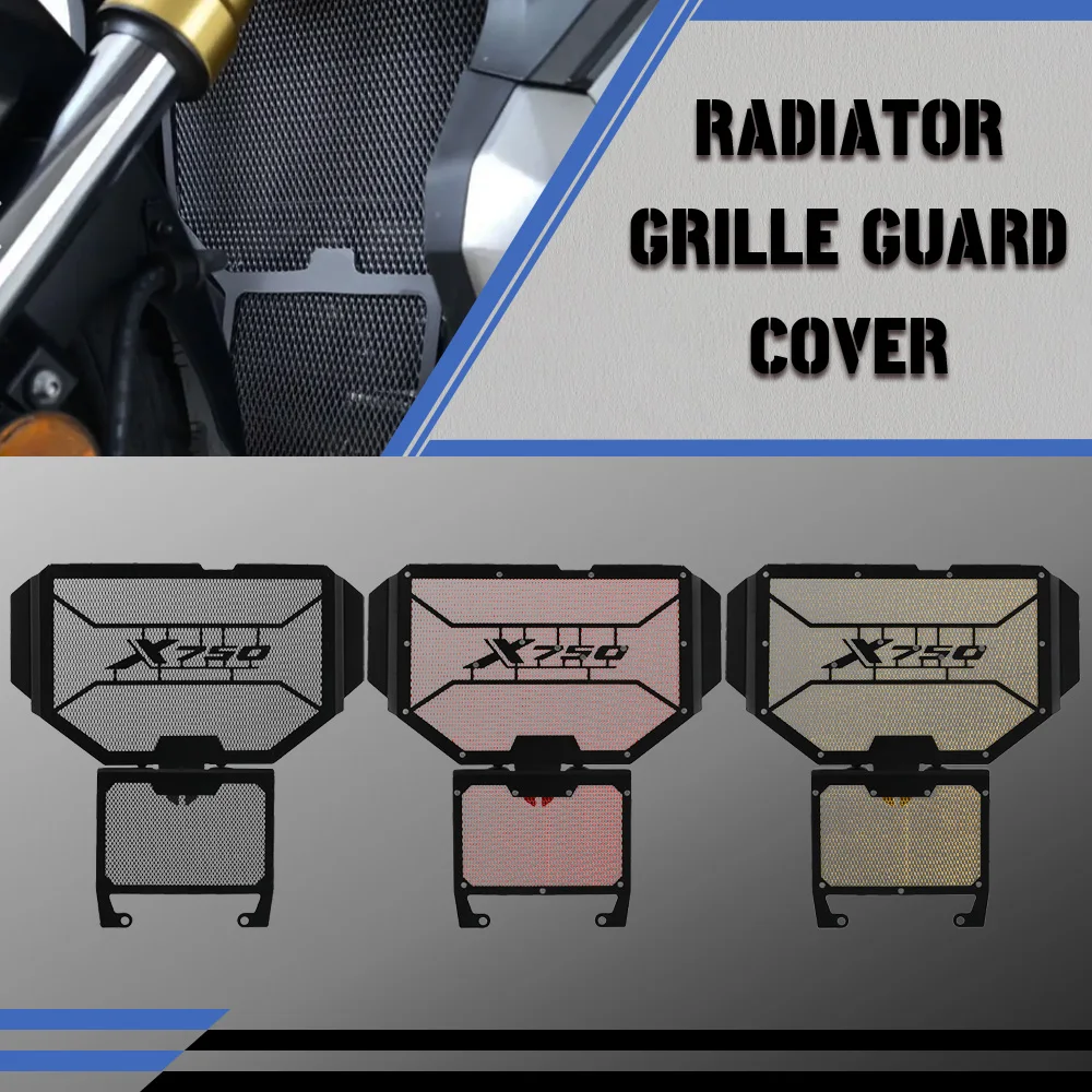 

Motorcycle Aluminium Accessories Radiator Grille Guard Cover Protector For HONDA X-ADV 750 XADV 750 XADV750 2017-2018-2019-2020