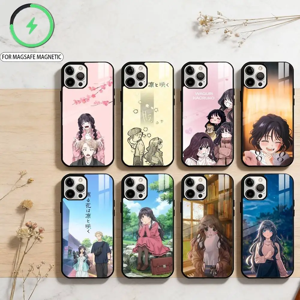 

K-Kaoruko W-Waguri Anime Phone Case For iPhone17,16,15,14,13,12,11 Plus,Pro Max Magnetic For Magsafe Wireless Charging
