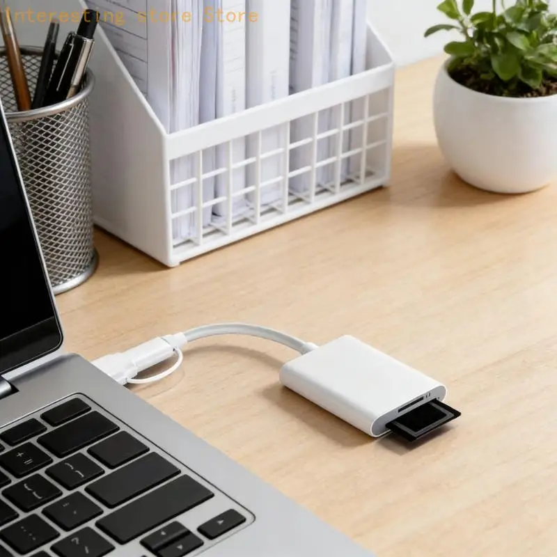 2 in 1 USB Type C Multifunctional Card Reader USB Memory Card Reader Converter 55KC