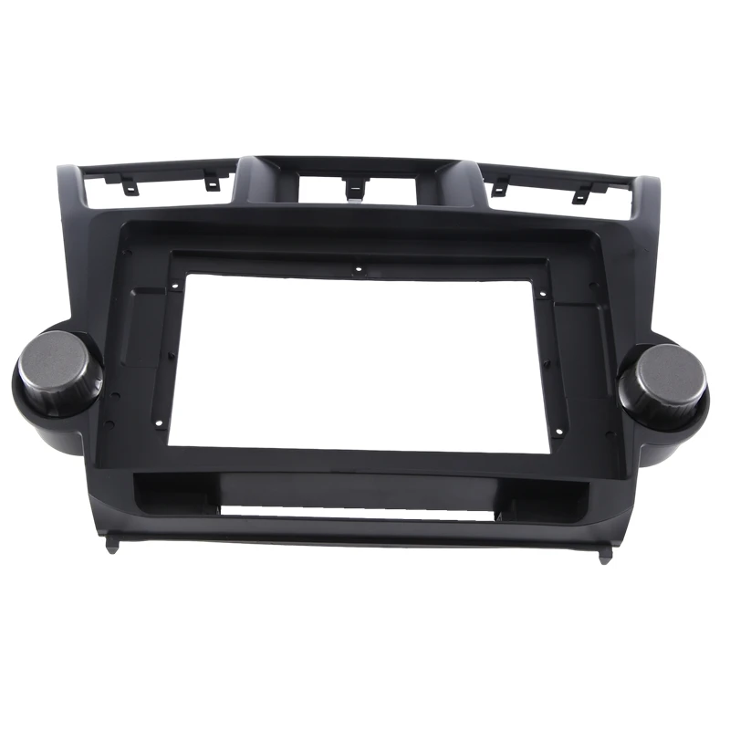 Car Radio Fascias For TOYOTA Kluger/Highlander Audio Stereo Dash Panel Mounting 10.1 Inch Center Console Holder Bezel Parts